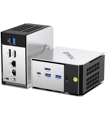 Amazon.com: GMKtec Mini PC AMD Ryzen 7 5700U Dual NIC 2.5G Gaming